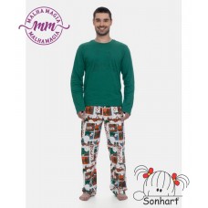 PIJAMA MASCULINO -LINHA FAMILIA